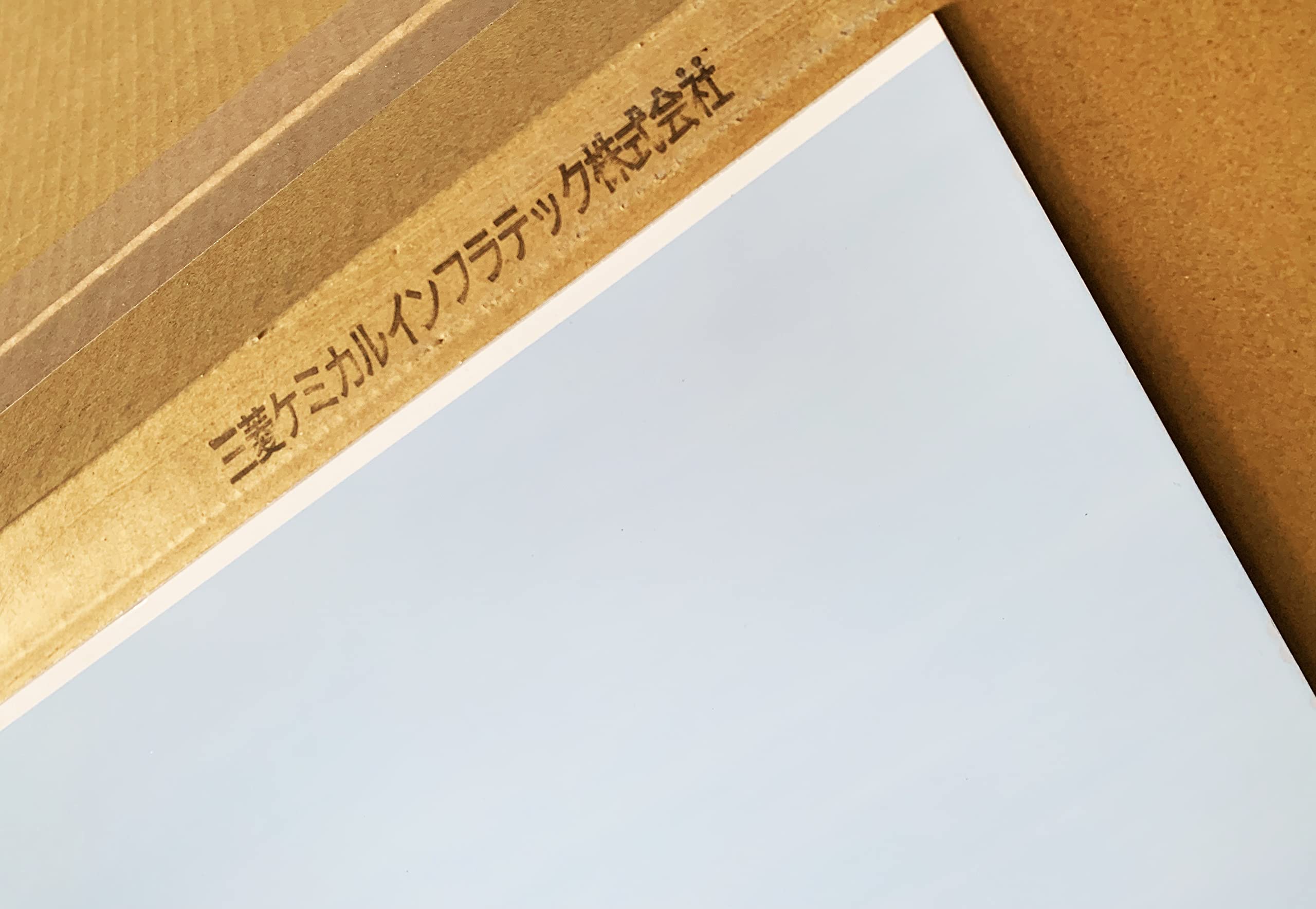 新品！３枚組薄板 Amazon | 武林興業 アルミ複合板 ホワイト 厚み3mm (ツヤ有